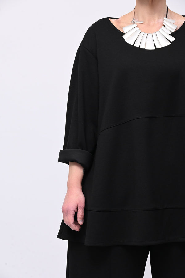 Completo neoprene cuciture - Nero