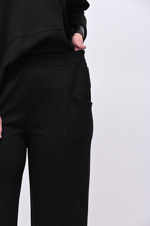 Completo neoprene cuciture - Nero