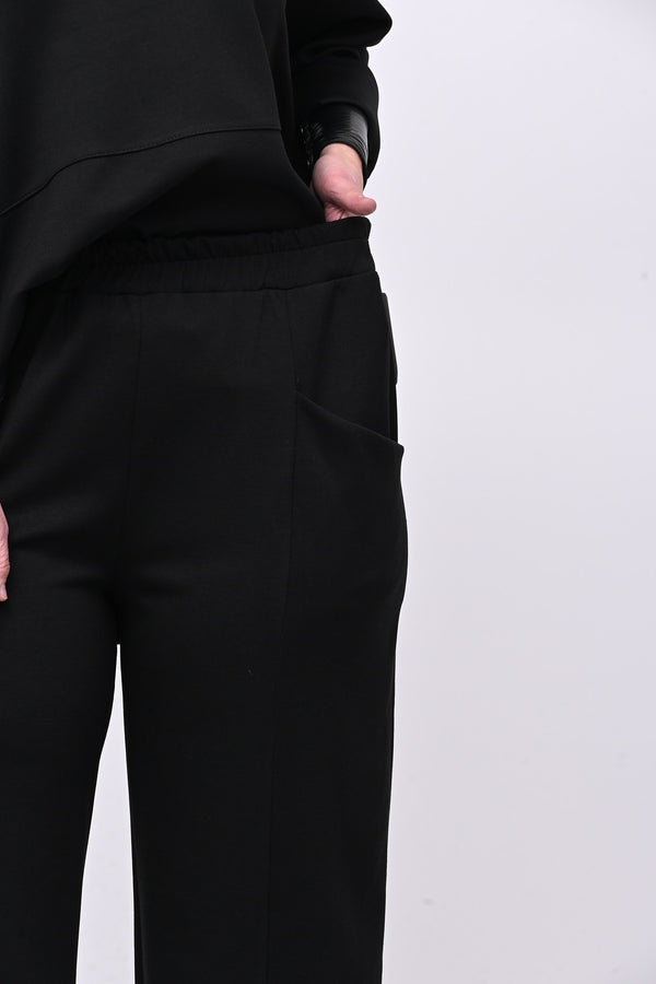 Completo neoprene cuciture - Nero