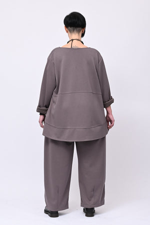 Completo neoprene cuciture - Fango