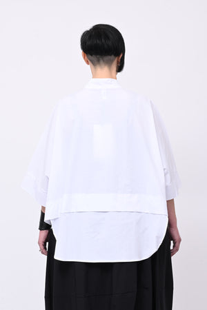 Camicia coreana kimono - Bianco