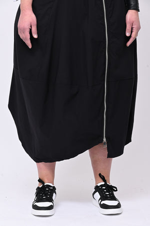 Gonna bengalina zip - Nero