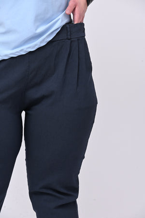 Pantalone bengalina over - Blu