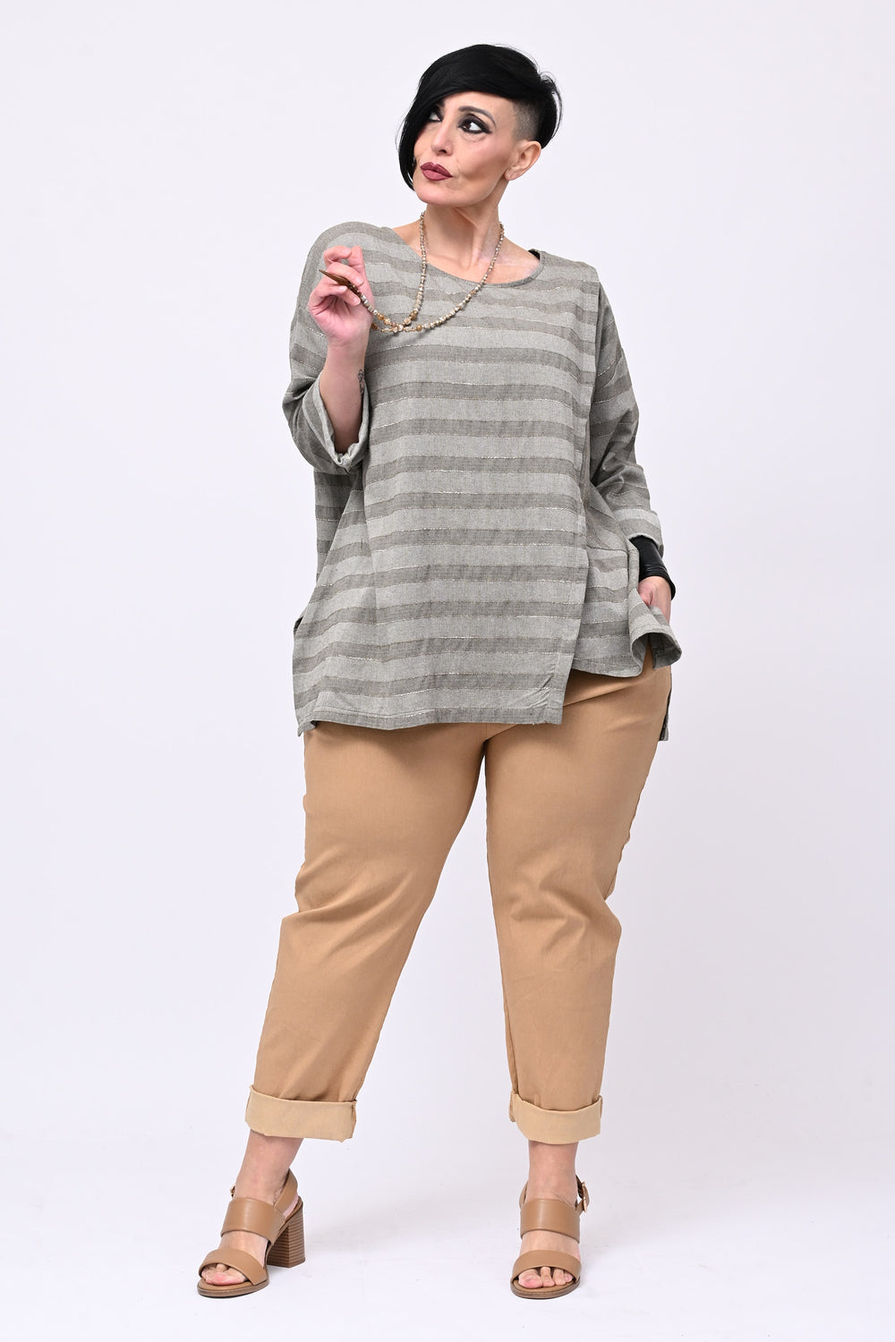 Pantalone bengalina over - Biscotto