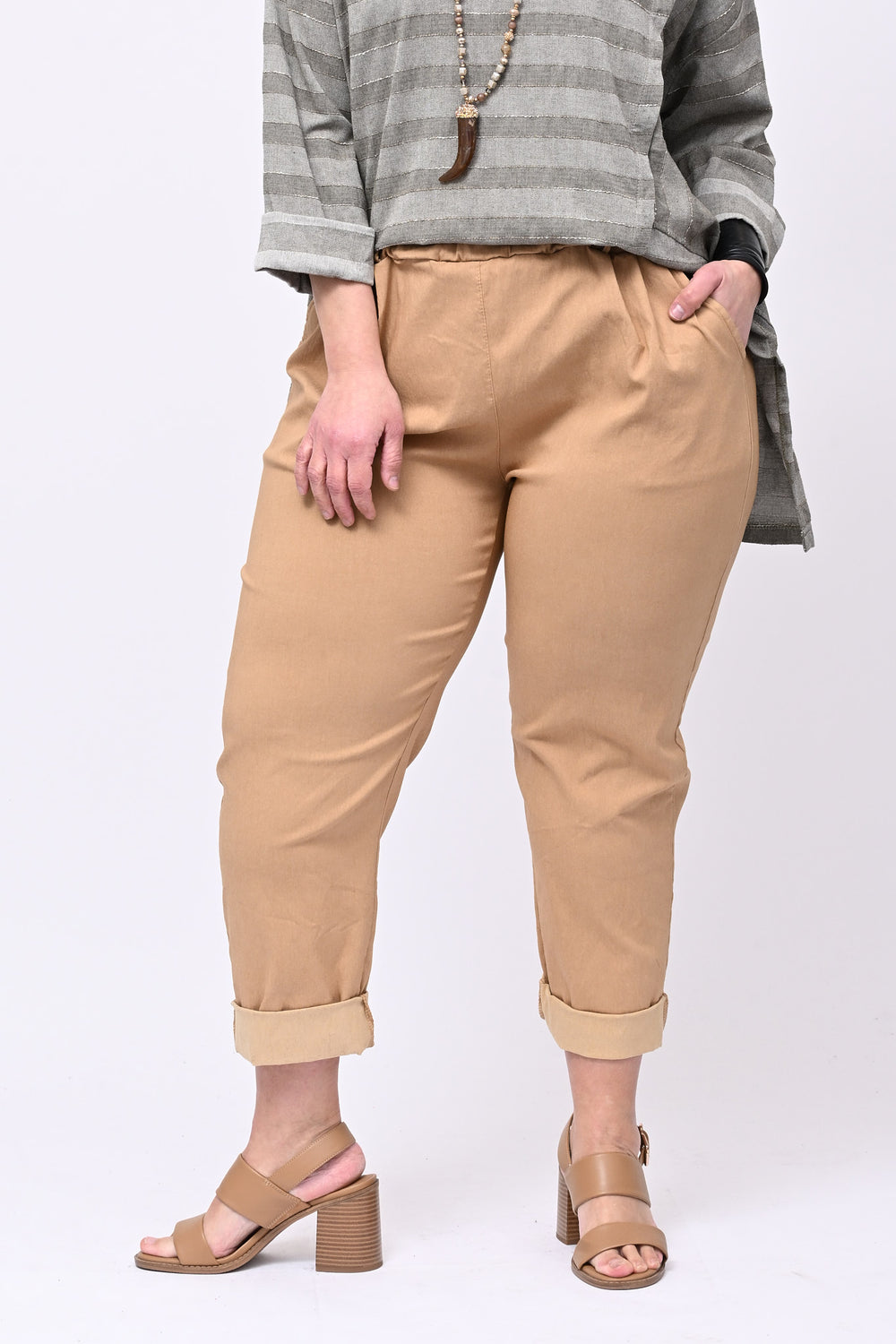 Pantalone bengalina over - Biscotto