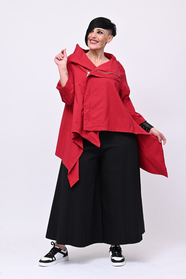 Giacca gotica zip - Fragola