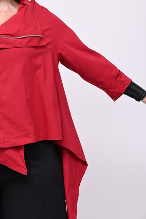 Giacca gotica zip - Fragola