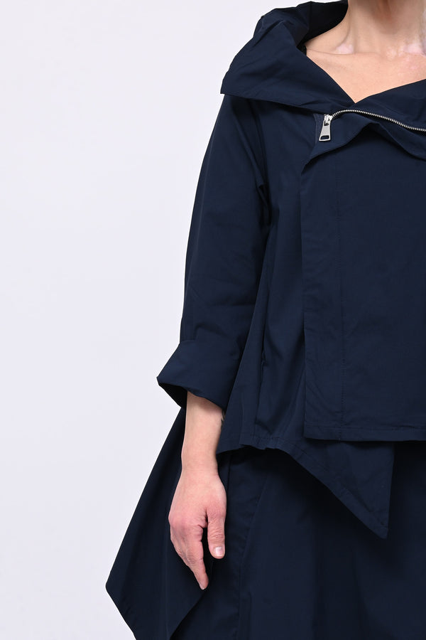 Giacca gotica zip - Blu