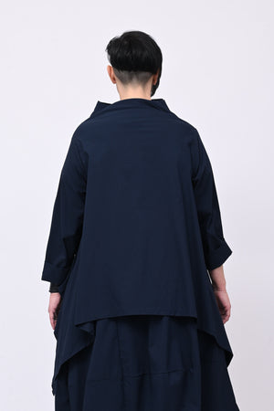 Giacca gotica zip - Blu