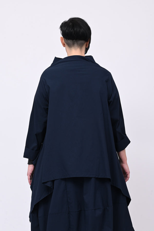 Giacca gotica zip - Blu