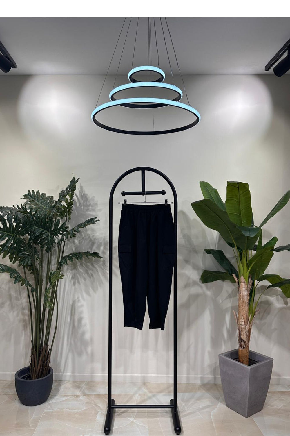 Pantacargo cuciture- Nero