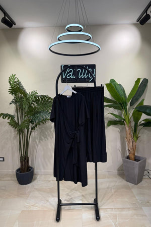 Completo maglia nodo - Nero