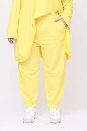 Completo felpa cuciture - Lemon