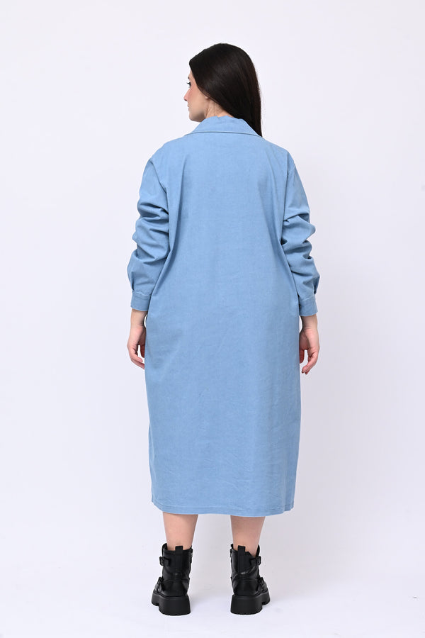 Abito chemisier jeans - Jeans chiaro