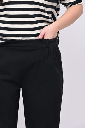 Pantalone bengalina over - Nero