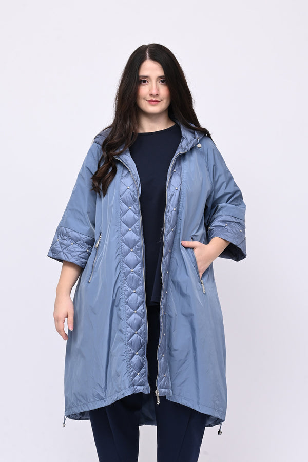 Incerata trapunta strass - Jeans