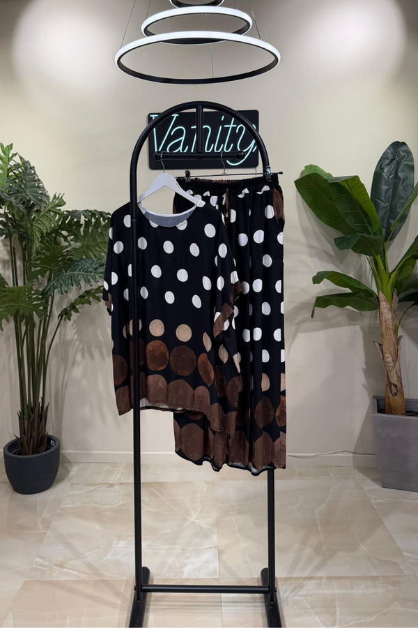 Completo viscosa pois - Nero