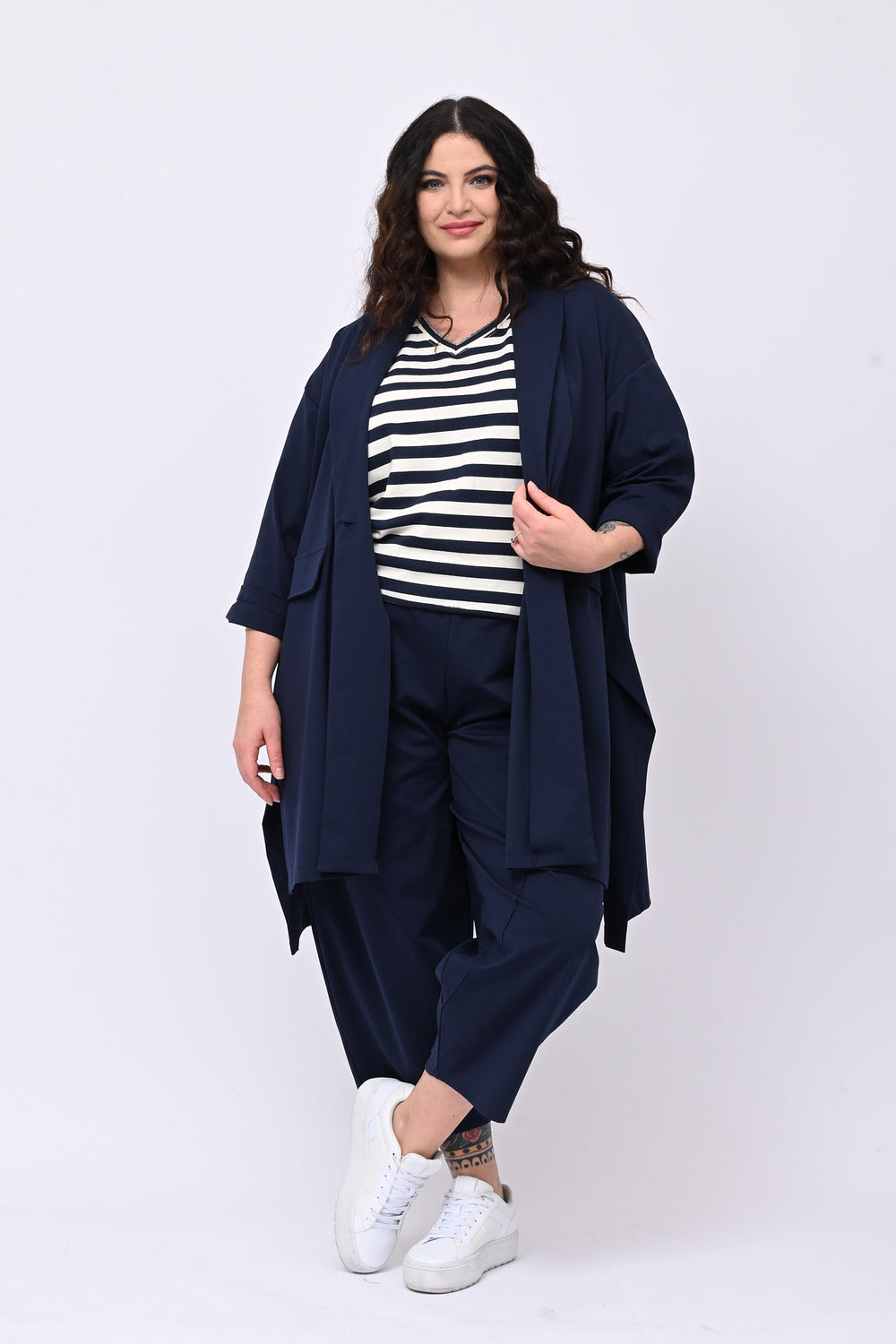 Pantacrop tagli - Blu