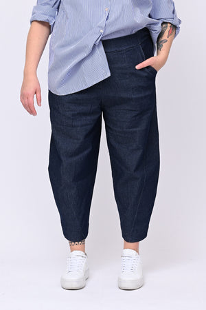 Completo jeans crop - Jeans scuro