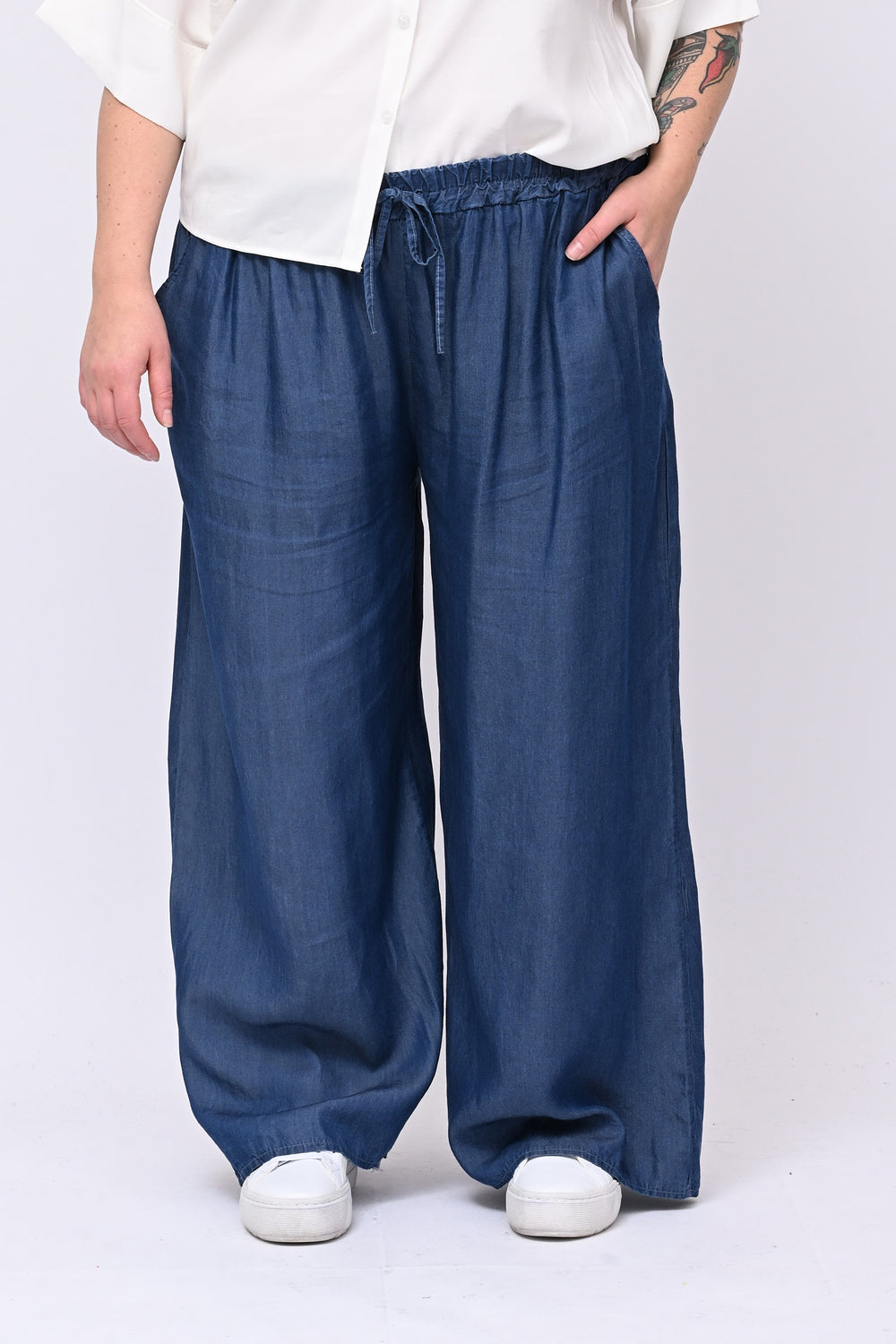 Jeans chambrie laccio - Jeans scuro