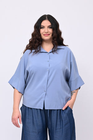 Camicia seta lavata - Jeans