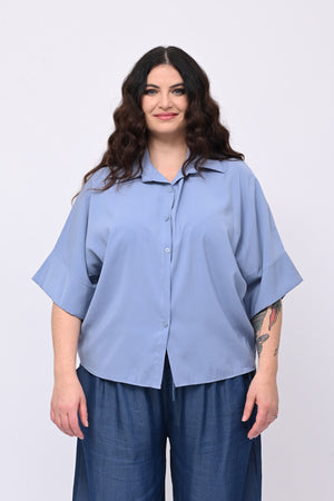 Camicia seta lavata - Jeans