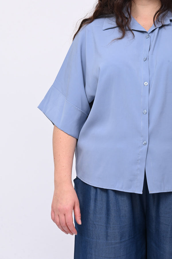 Camicia seta lavata - Jeans