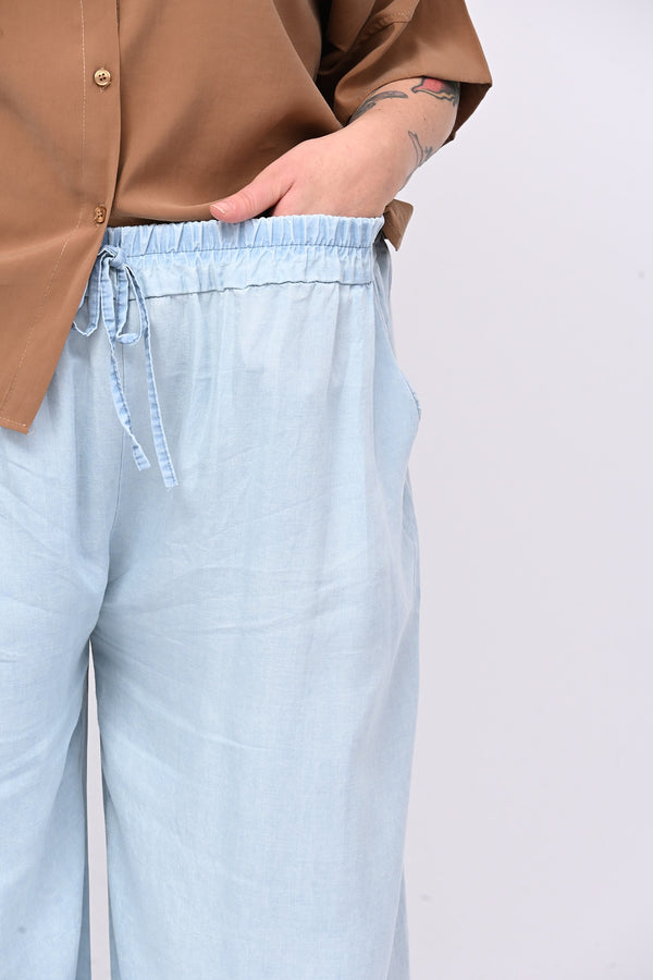 Jeans chambrie laccio - Jeans chiaro