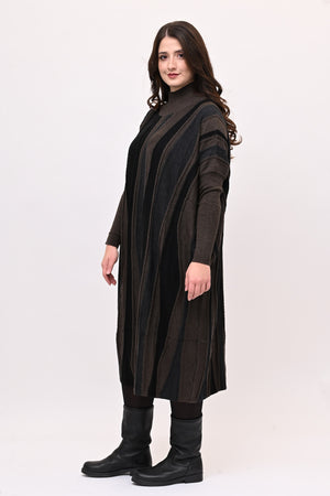 Abito misto lana onde - Moro