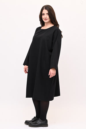 Abito sacchetto piercing - Nero