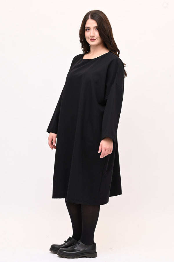 Abito sacchetto piercing - Nero