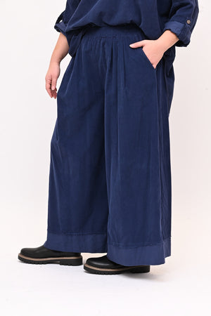 Completo costine ovetto - Blu