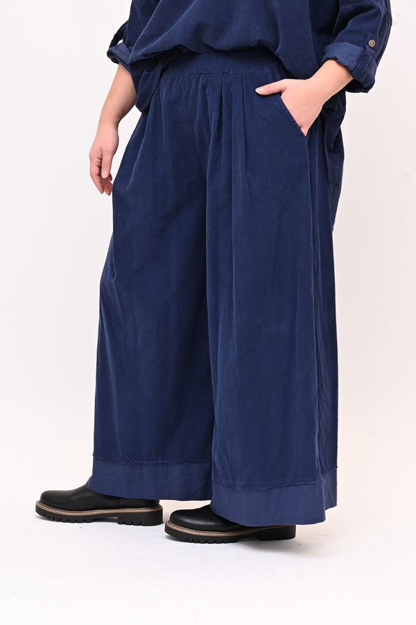 Completo costine ovetto - Blu