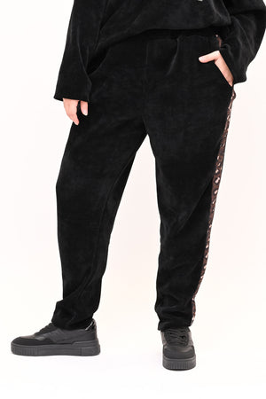 Tuta ciniglia cuore - Nero