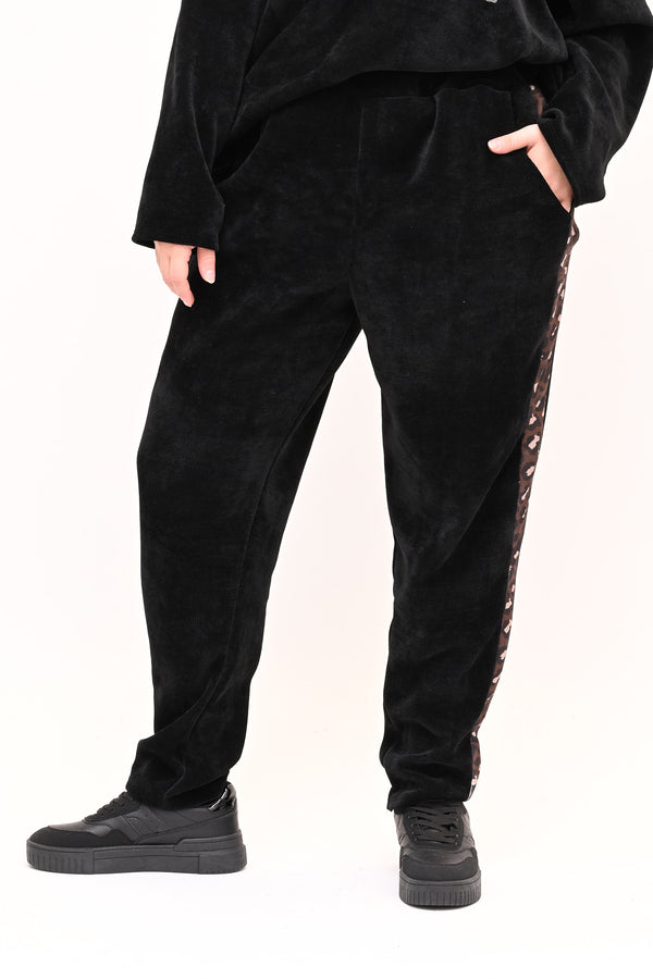 Tuta ciniglia cuore - Nero