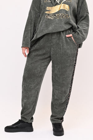 Tuta ciniglia cuore - Verde militare