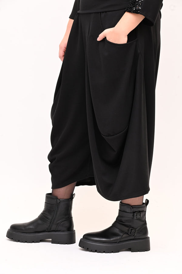 Completo neoprene paillettes - Nero