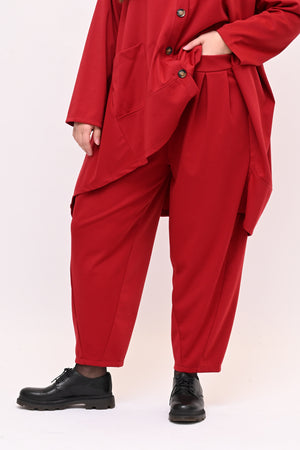 Completo over frack - Rosso