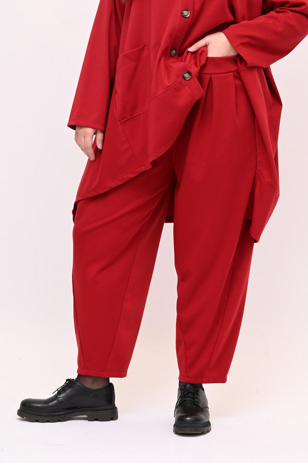 Completo over frack - Rosso