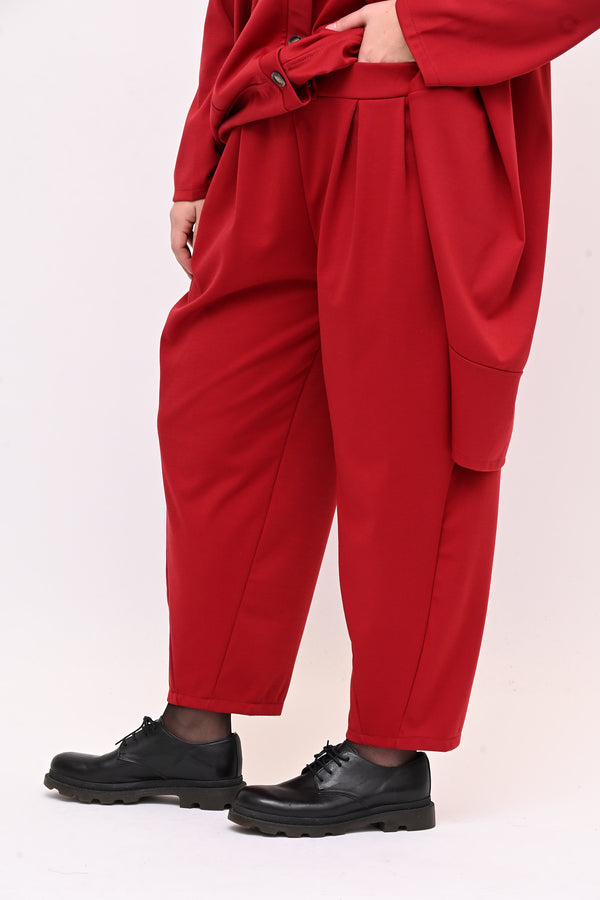 Completo over frack - Rosso