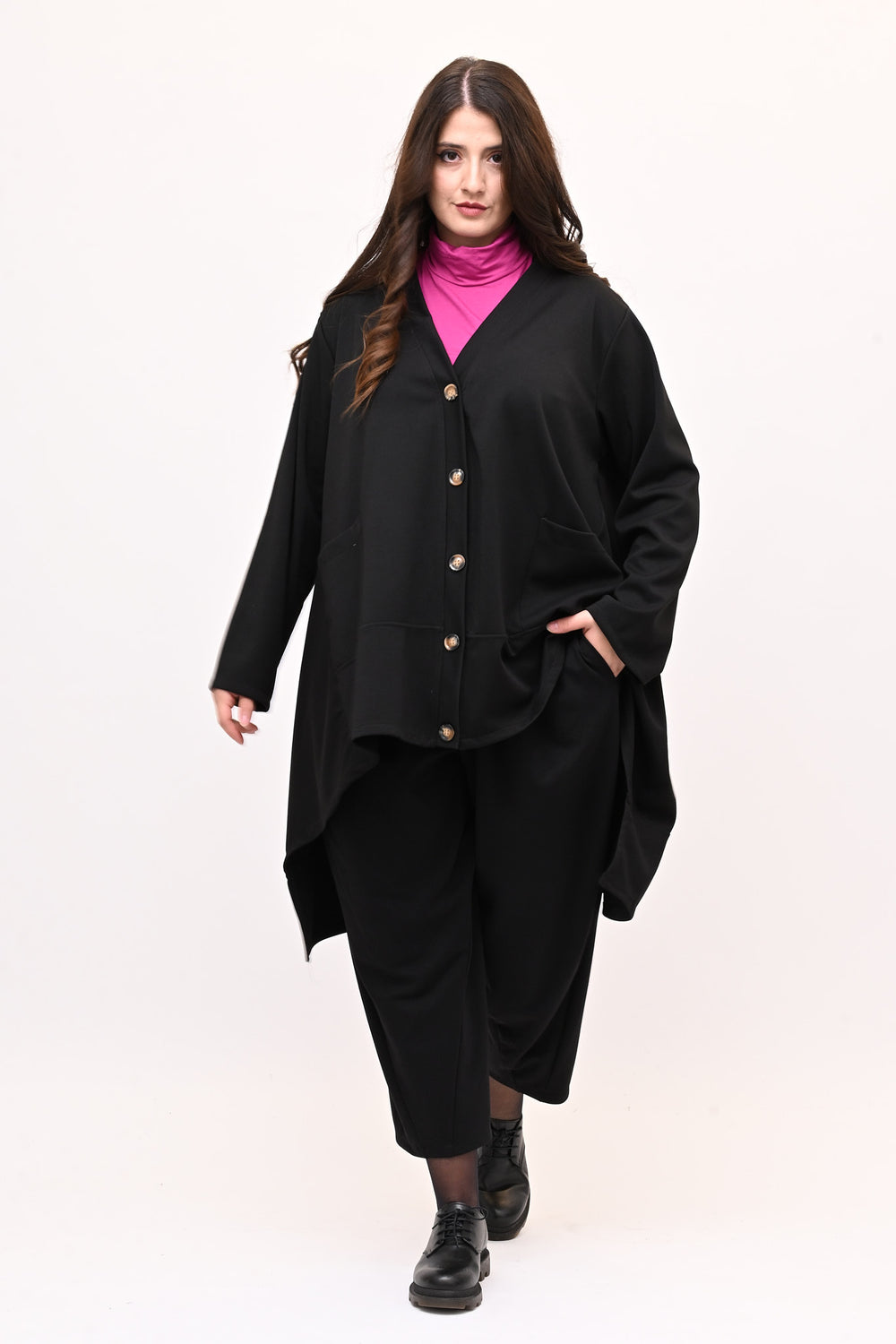 Completo over frack - Nero