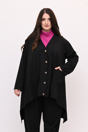 Completo over frack - Nero