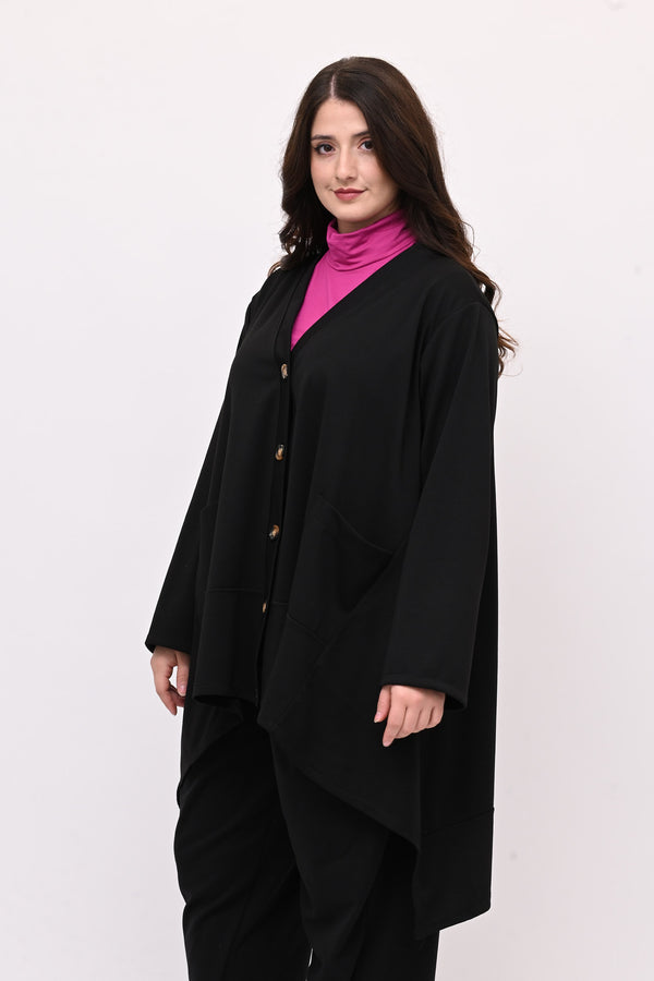 Completo over frack - Nero