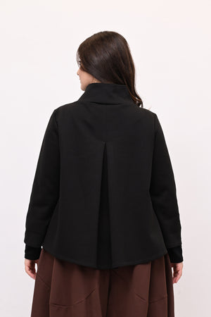 Giacca neoprene coreana - Nero