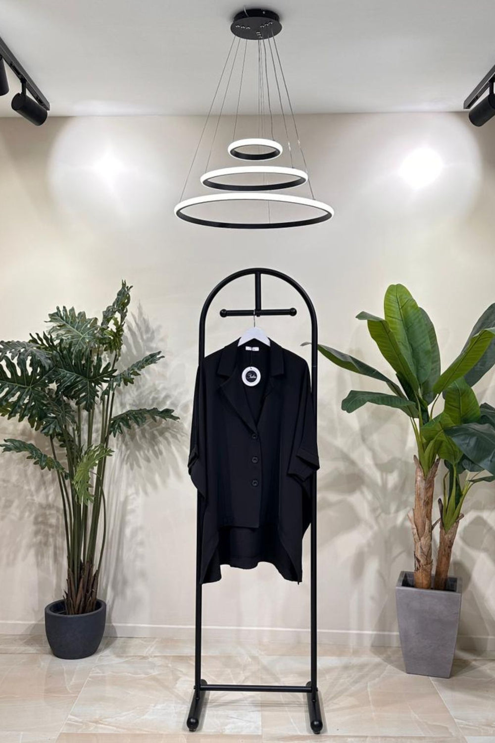 Giacca cadì over - Nero