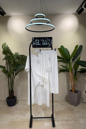 Completo maglia nodo - Bianco