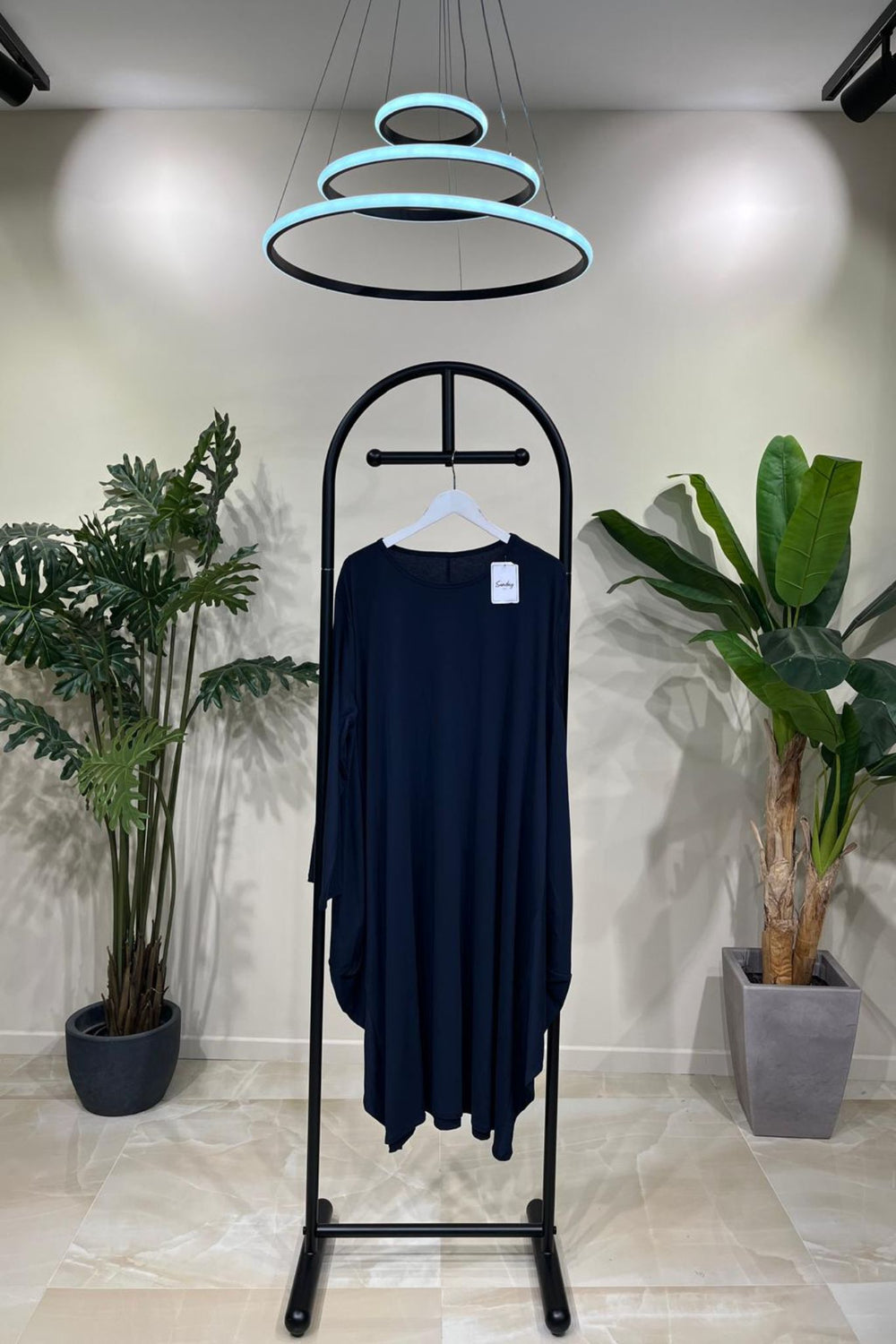 Abito over palloncino - Blu