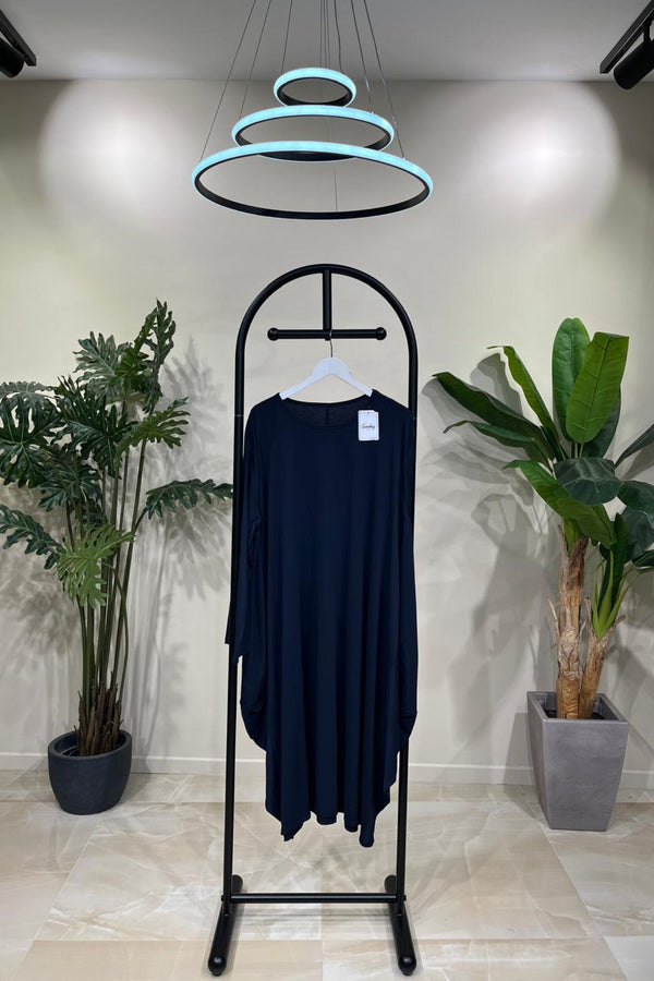 Abito over palloncino - Blu