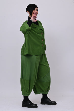 Completo costine over - Lime