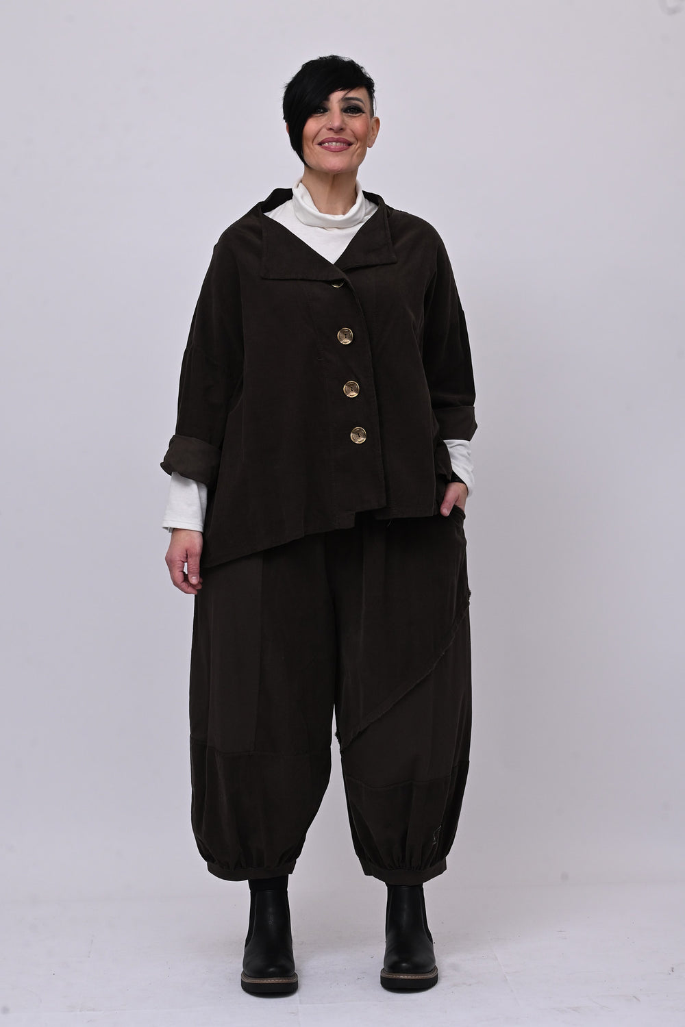 Completo costine over - Moro